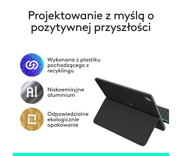 LOGITECH Flip Folio iPad Pro 13''(M4) iPad Air 13''(M2/M3) - 1344628 - zdjęcie 13